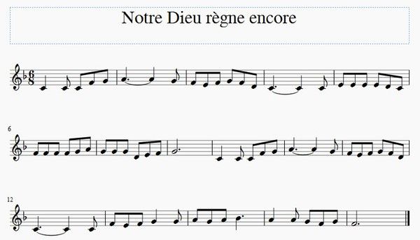 Notre Dieu règne encore